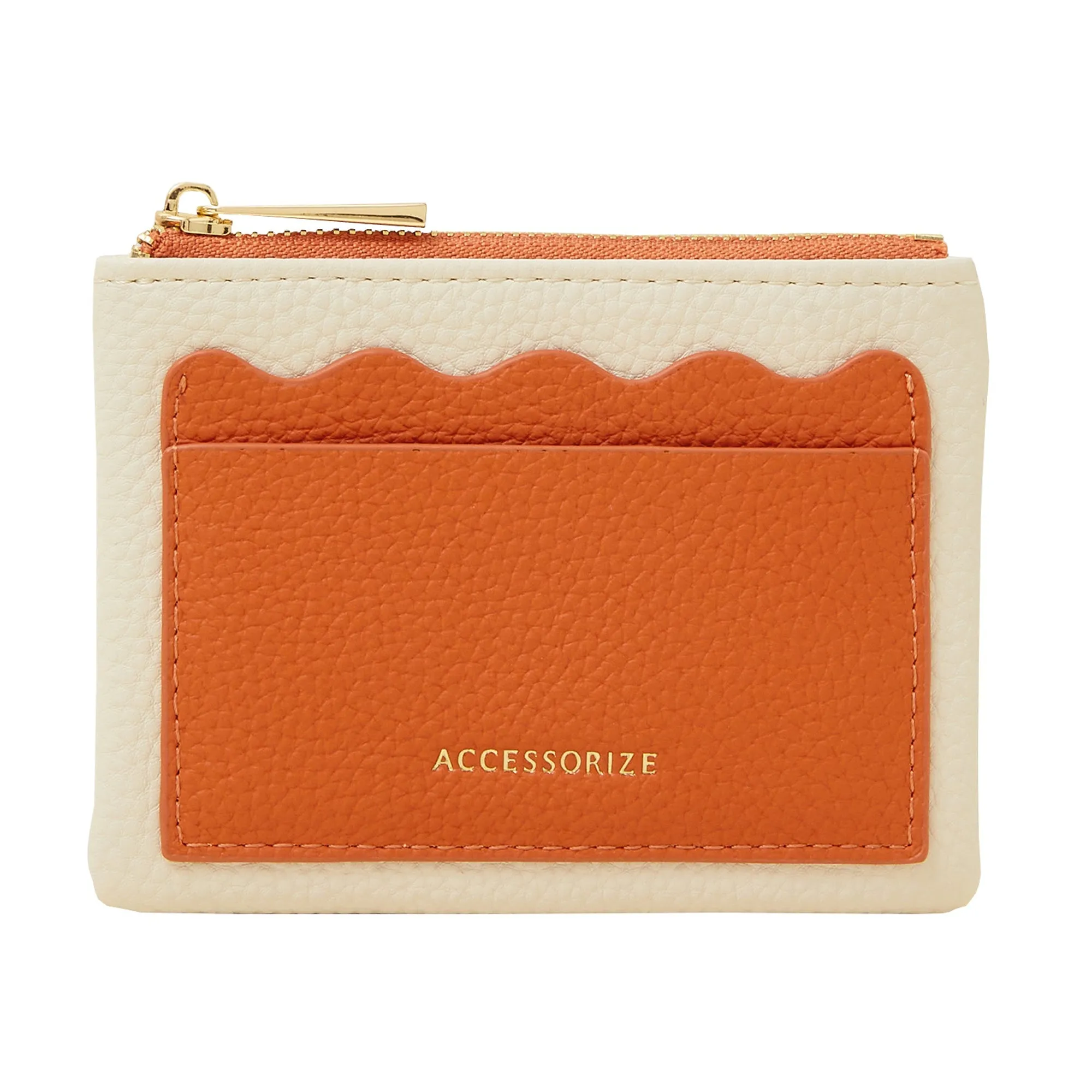 Accessorize London Women's Orange Wiggle Pocket Purse