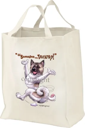 Akita - Treats - Tote Bag