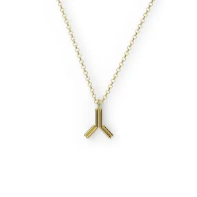 antibody necklace | gold vermeil