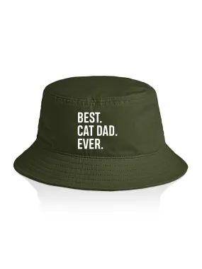 Best. Cat Dad. Ever. Bucket Hat