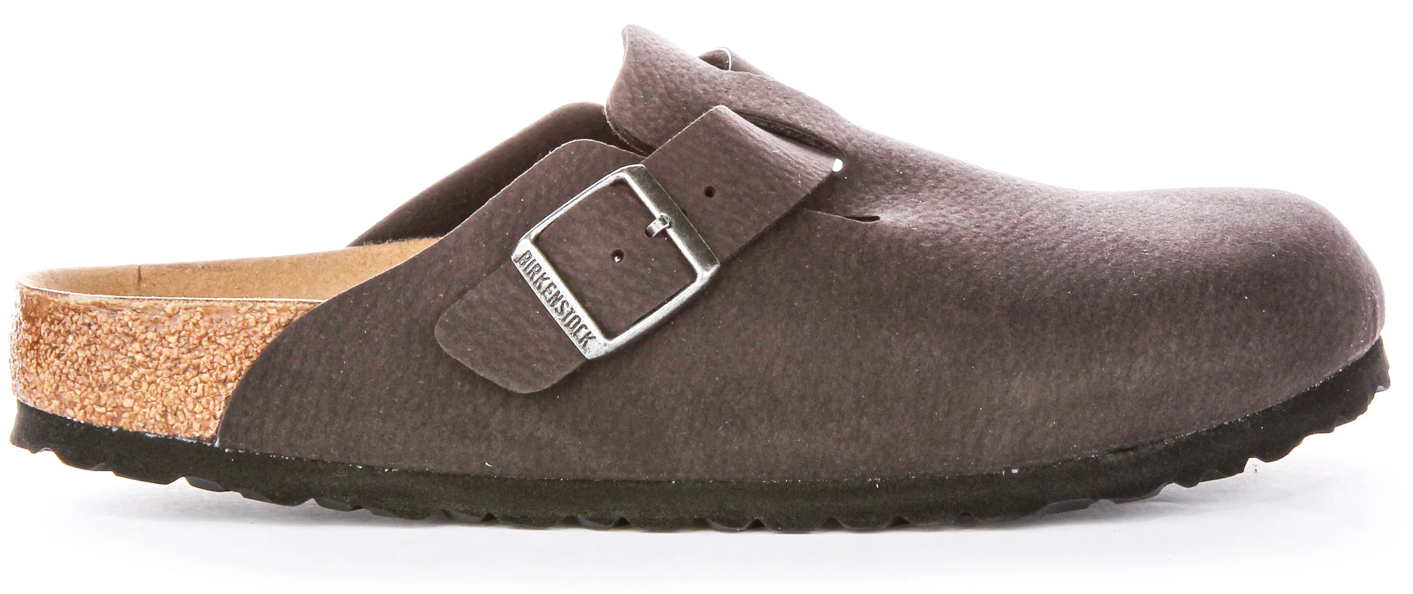 Birkenstock Boston Bs In Black Charcoal | Narrow Fit