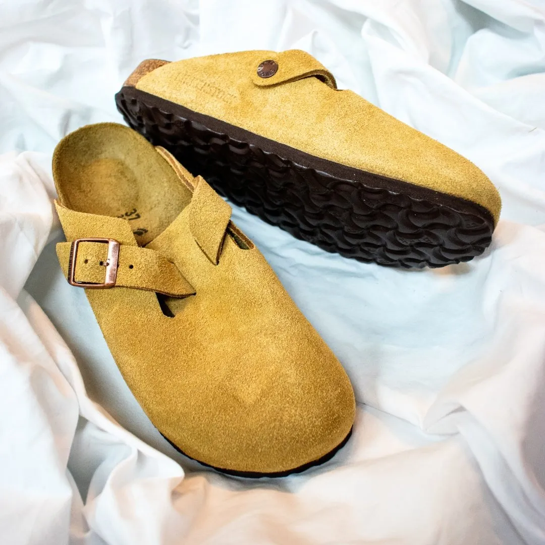 Birkenstock: Boston Latte Cream