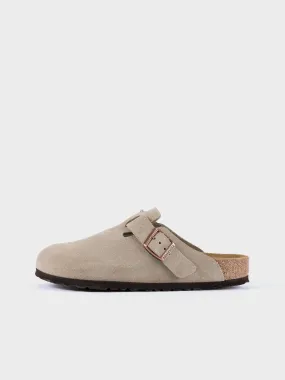 Birkenstock Boston - Taupe Suede