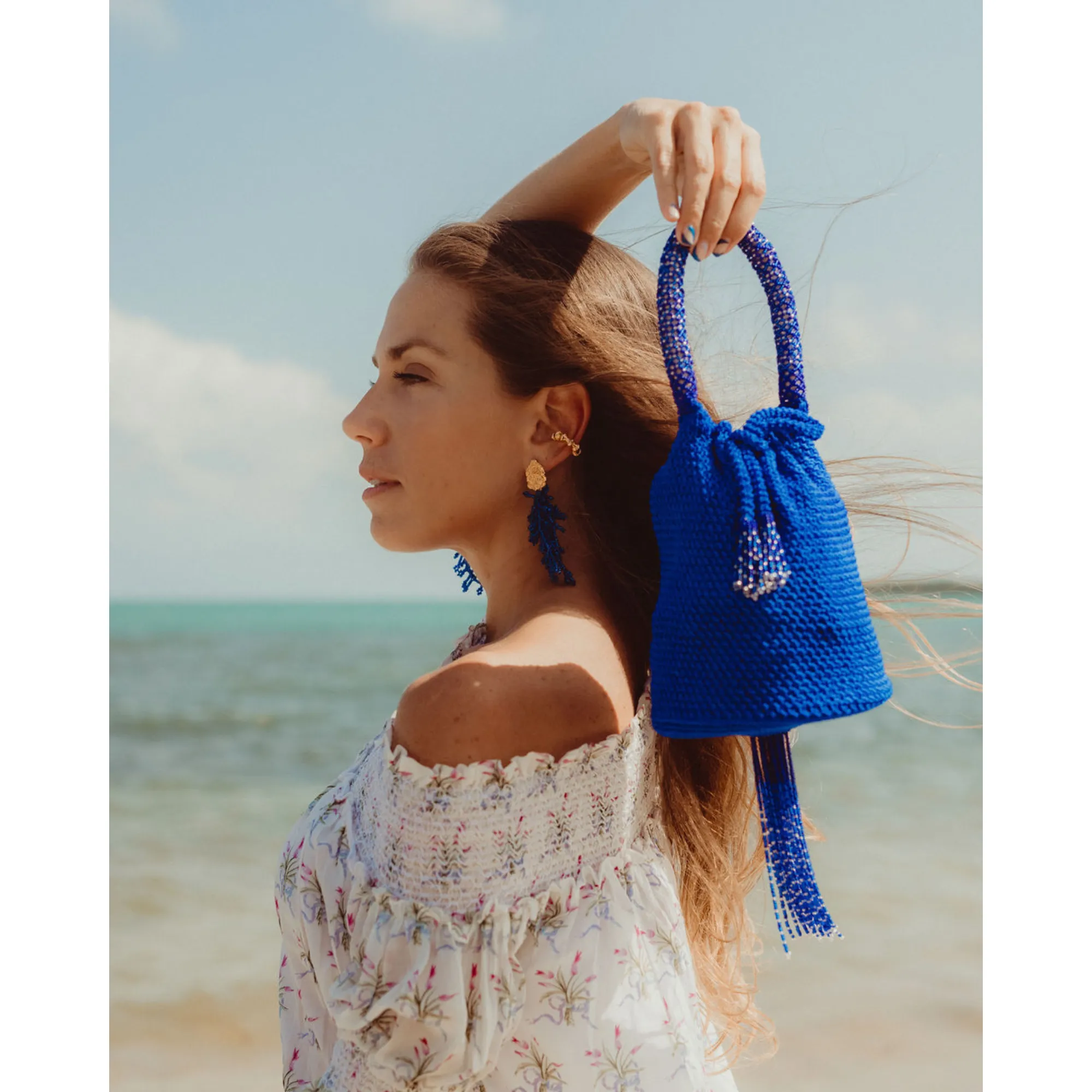 Blue Swing Bag