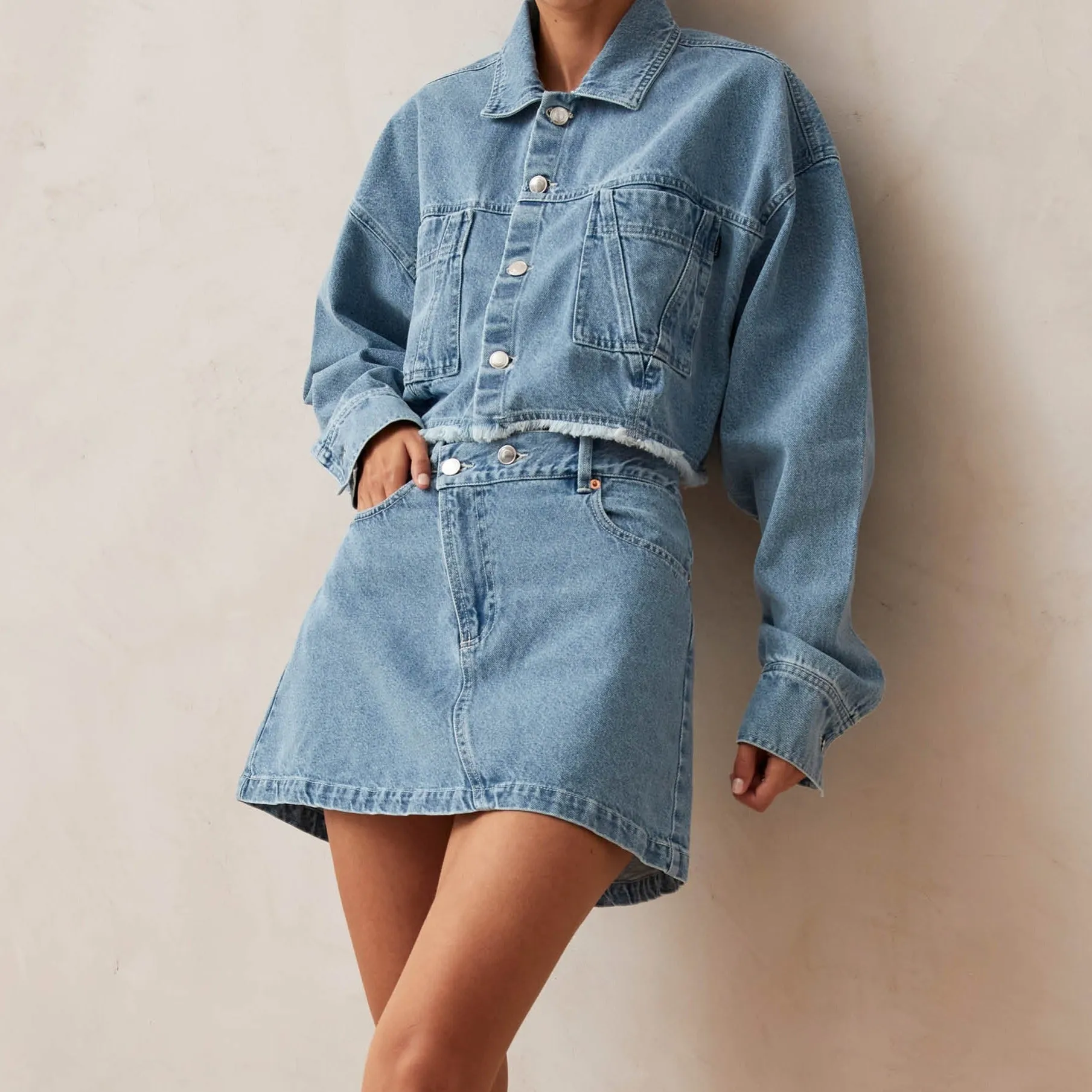 Boston Blue Denim Skirt