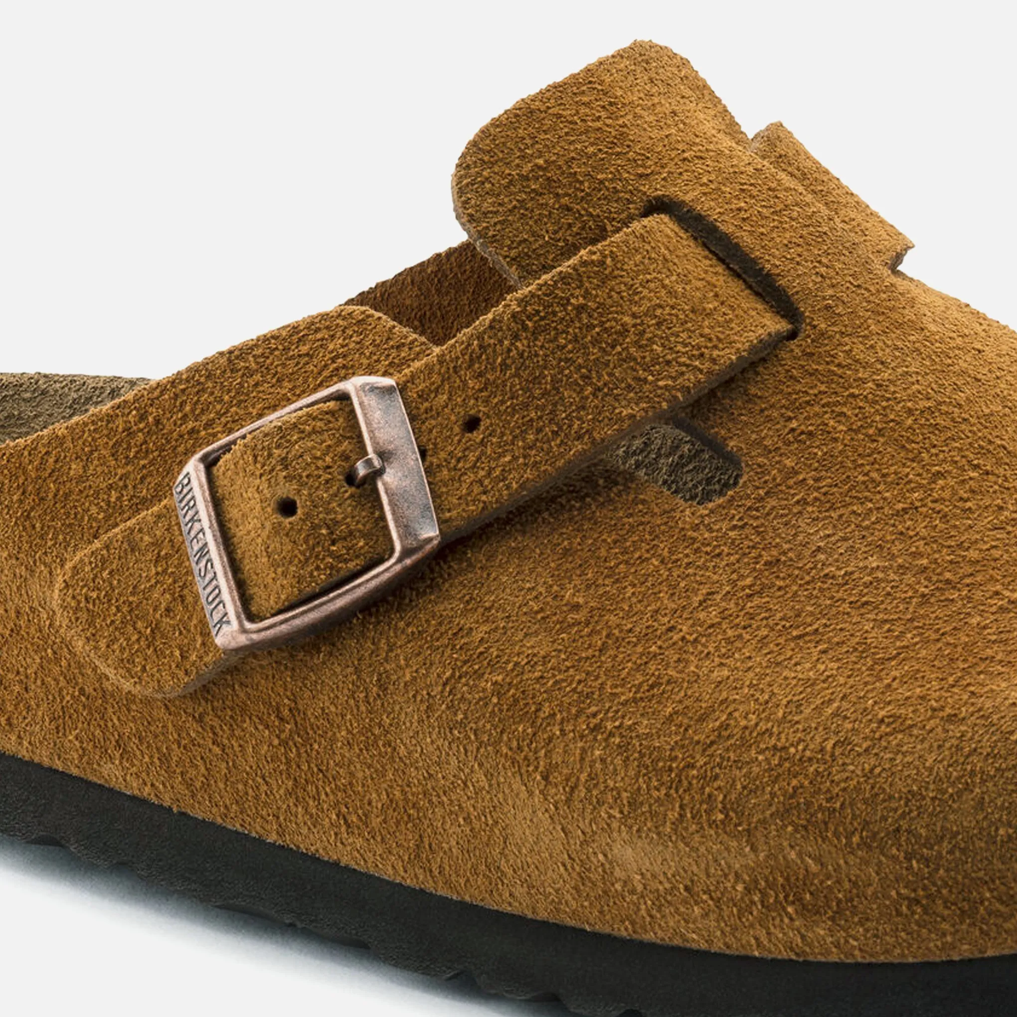 Boston Soft Footbed - Mink Suede