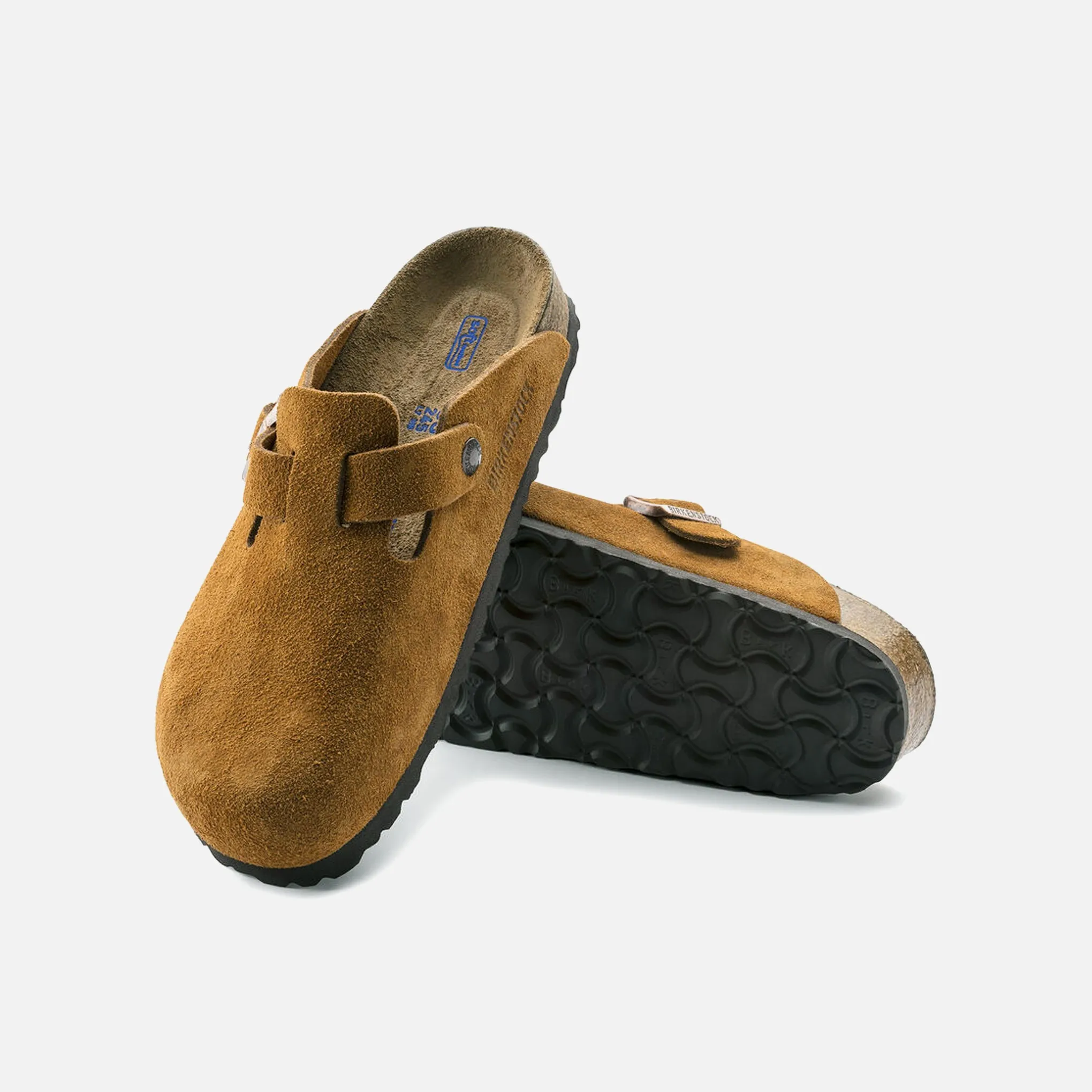 Boston Soft Footbed - Mink Suede