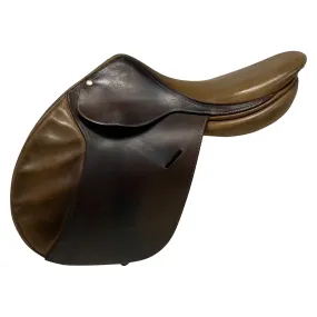 Butet 2004 Grain Jumping Saddle in Gold - 16 - 1 Flap