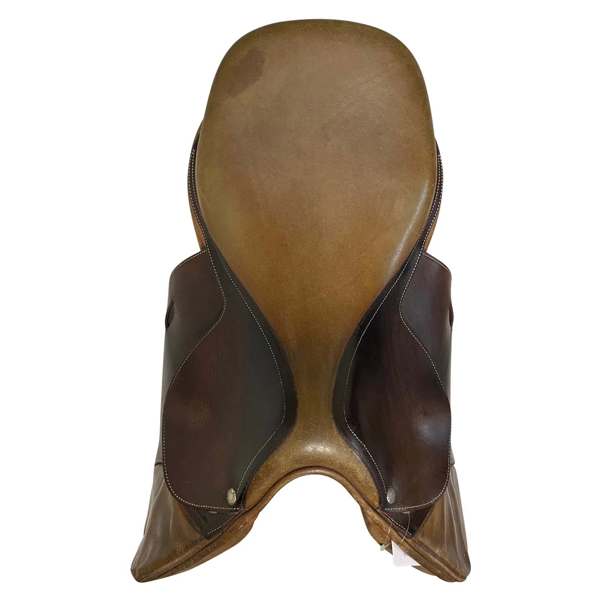 Butet 2004 Grain Jumping Saddle in Gold - 16 - 1 Flap