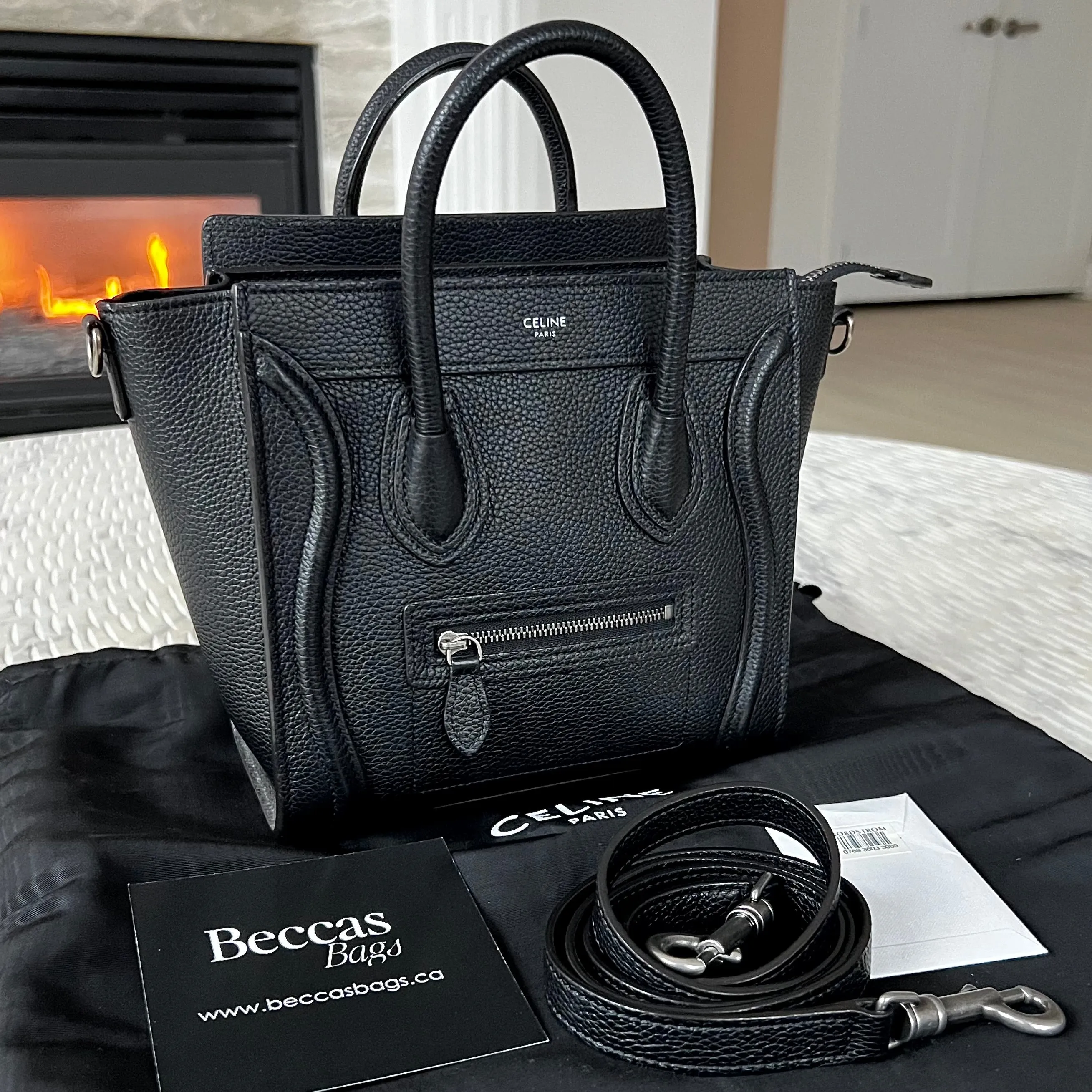 Celine Nano Luggage Bag