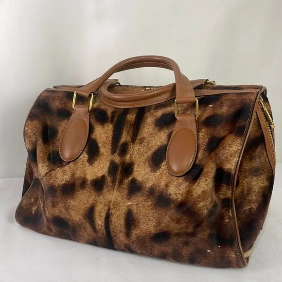 Chloe RunwayLeopard Pony Bag