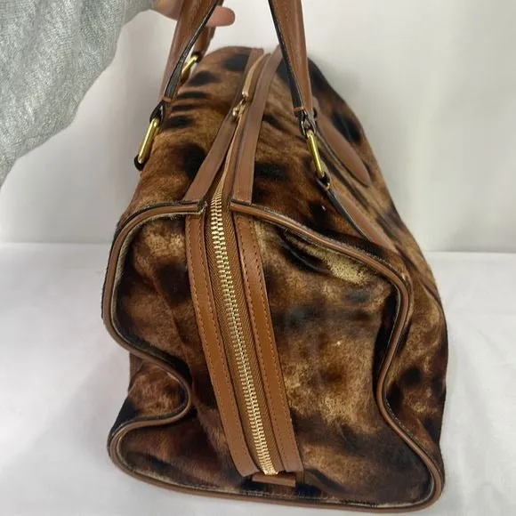 Chloe RunwayLeopard Pony Bag