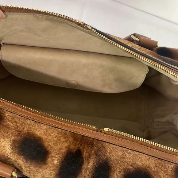 Chloe RunwayLeopard Pony Bag