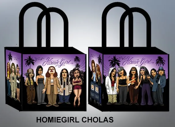 CHOLAS HOMIEGIRL TOTE BAG