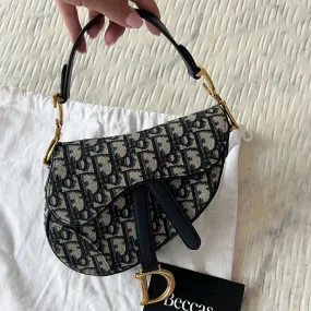 Christian Dior Mini Saddle Bag