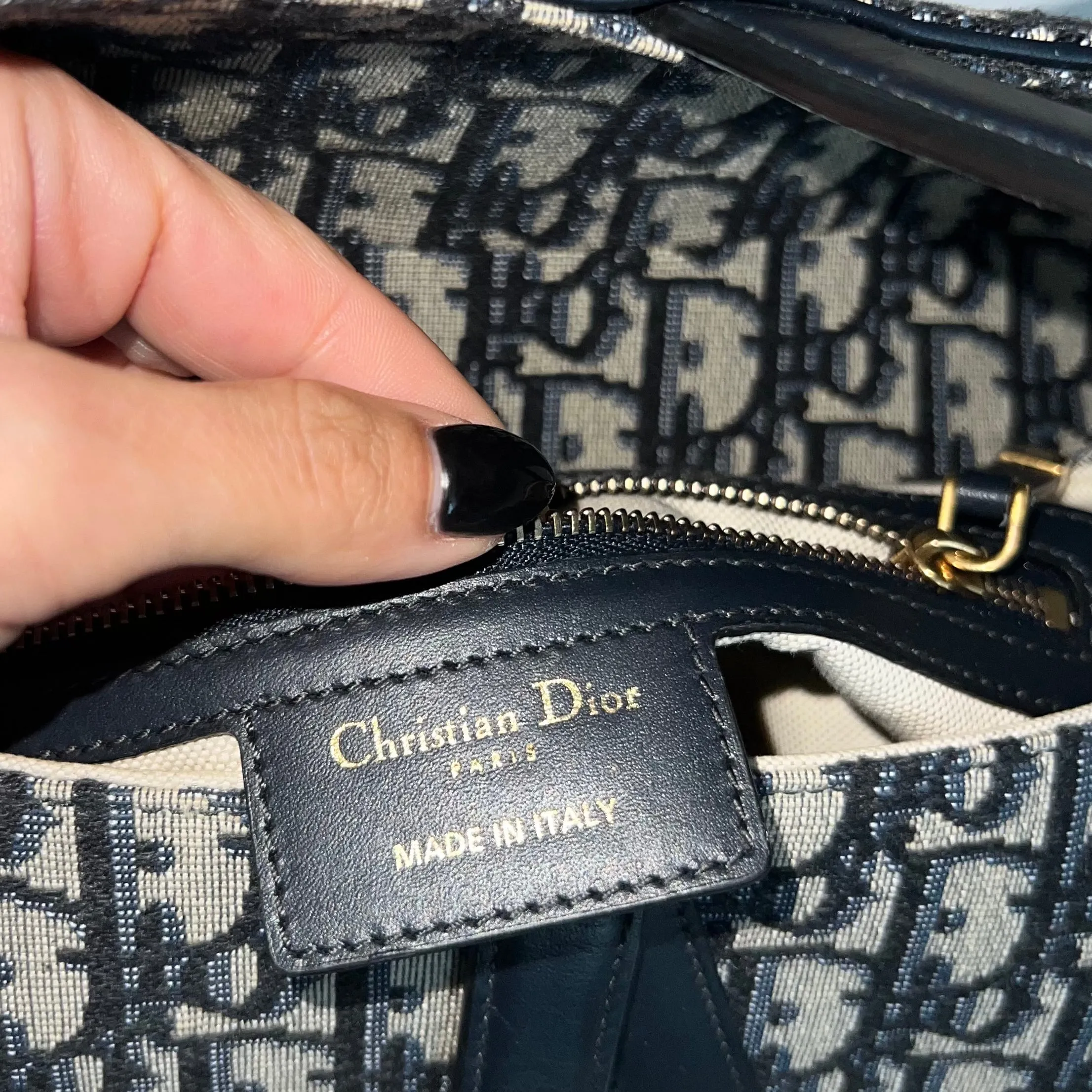 Christian Dior Saddle Bag