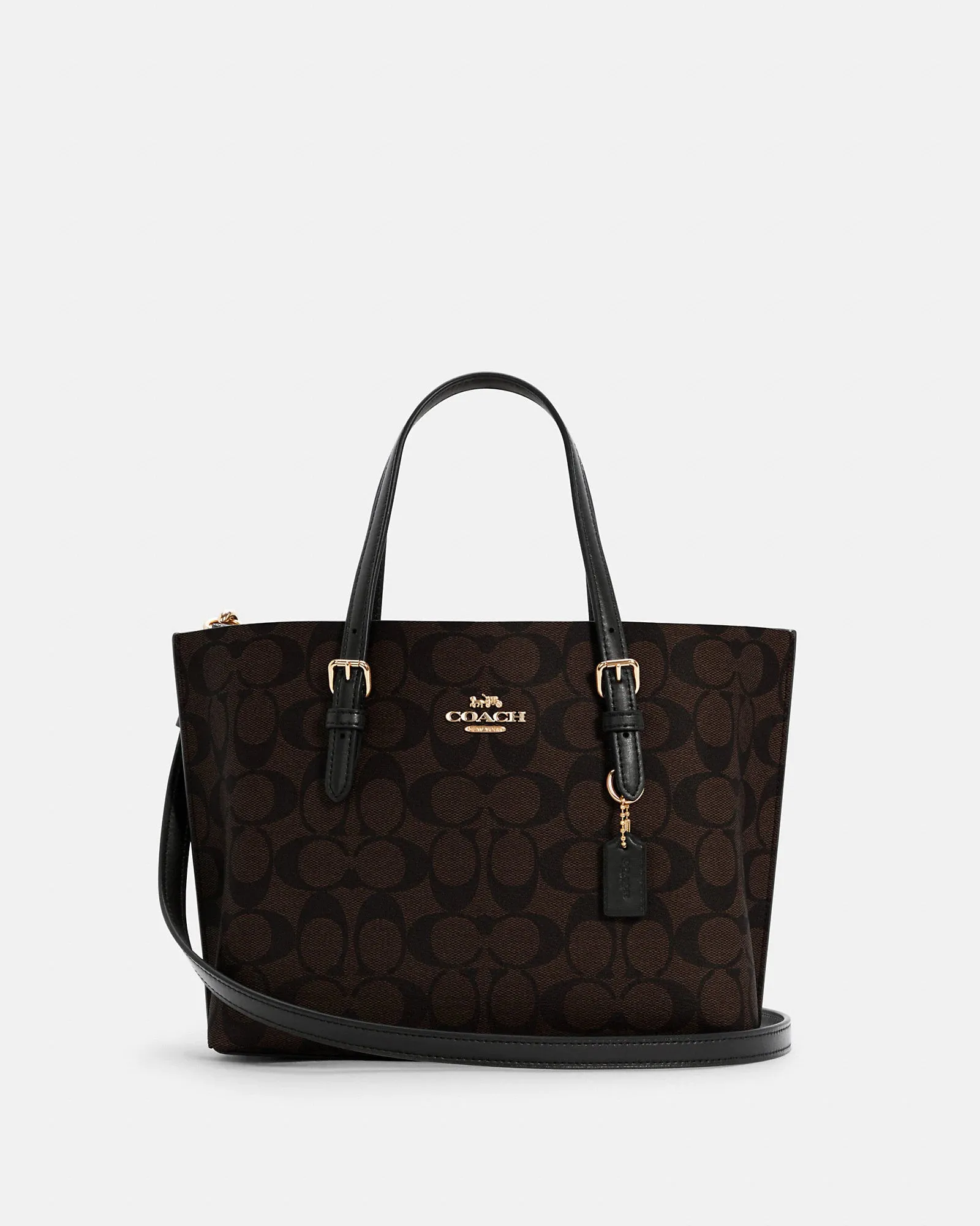 Coach Mollie Tote 25 In Signature Canvas