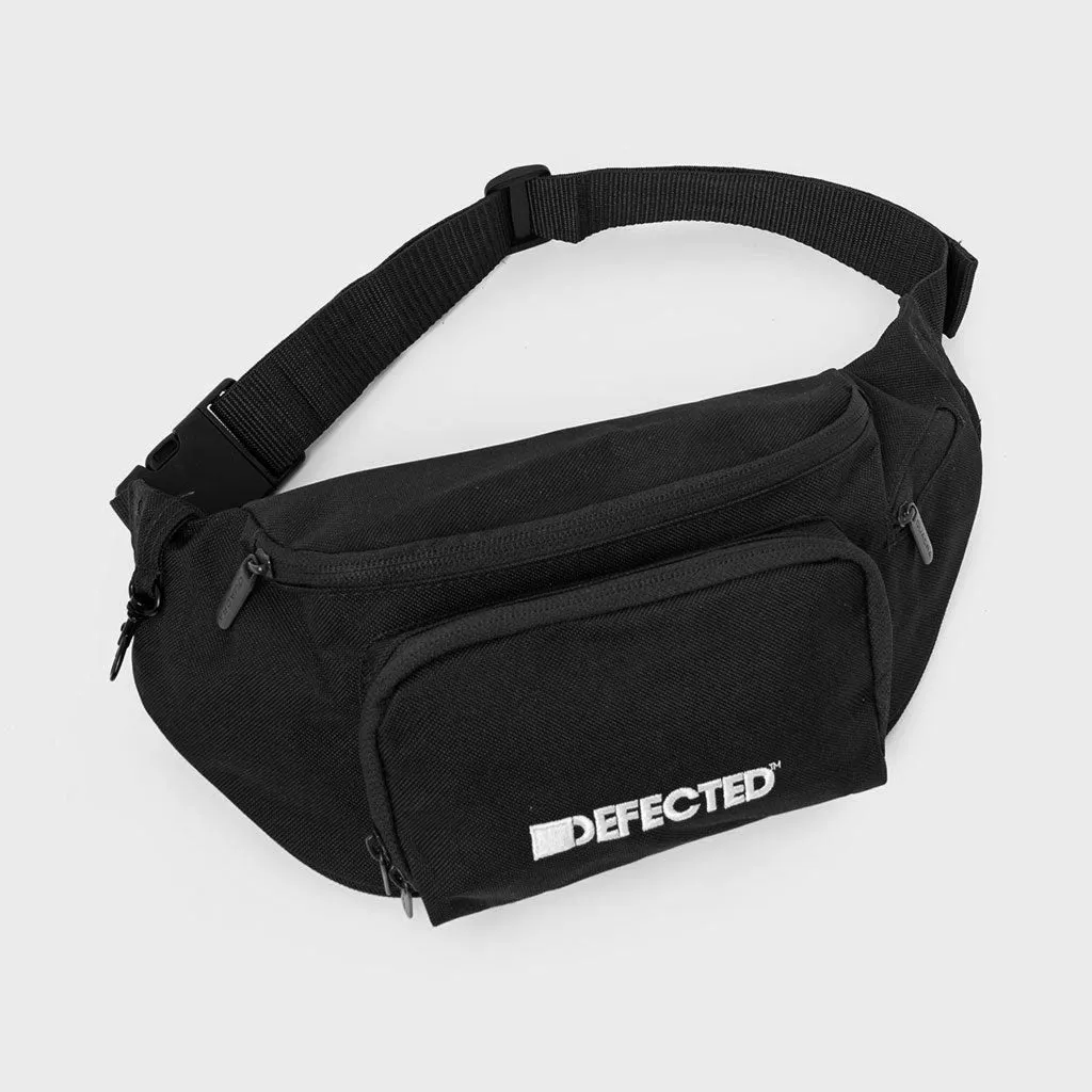 Defected Embroidered Belt Bag