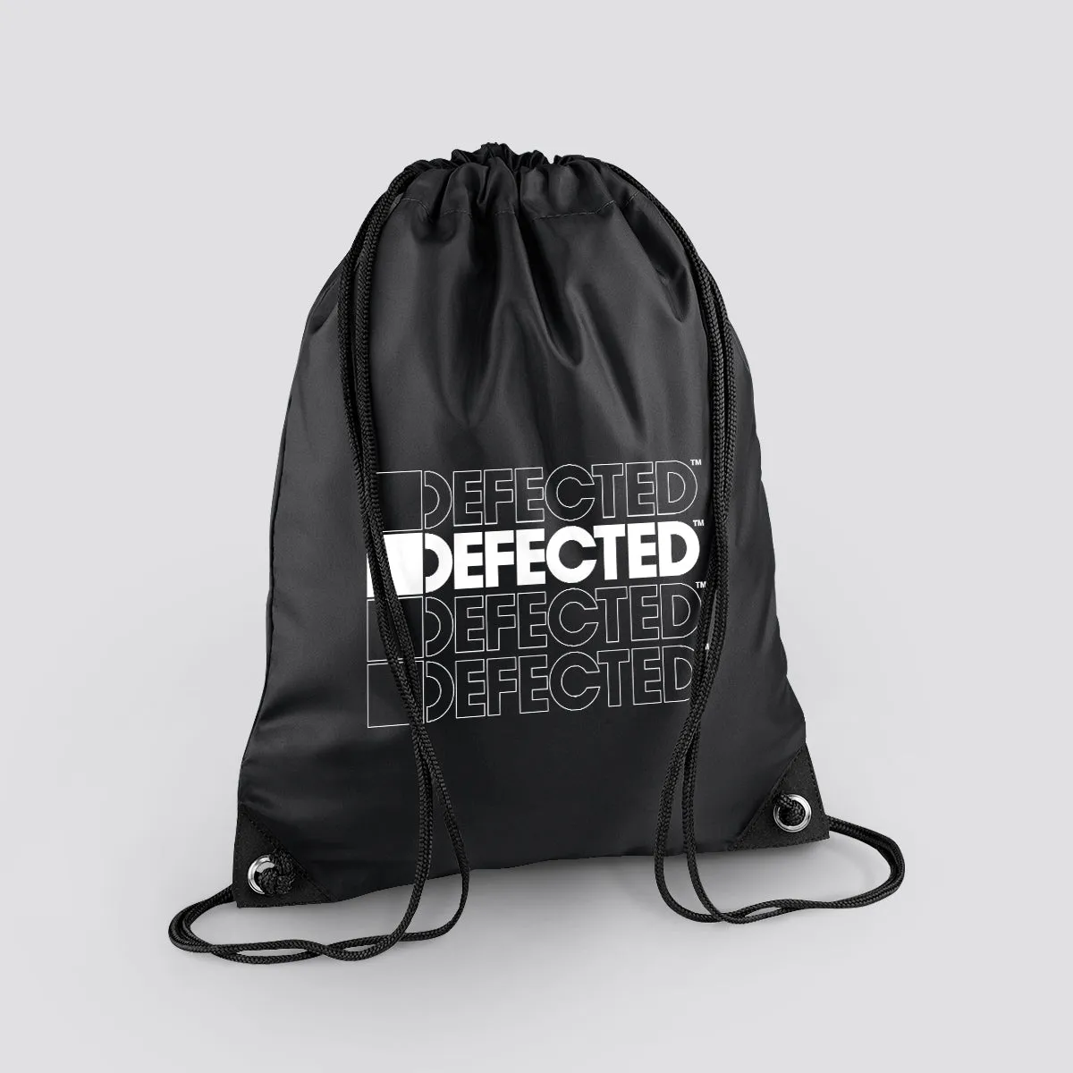 Defected Stacked Logo Gymsac