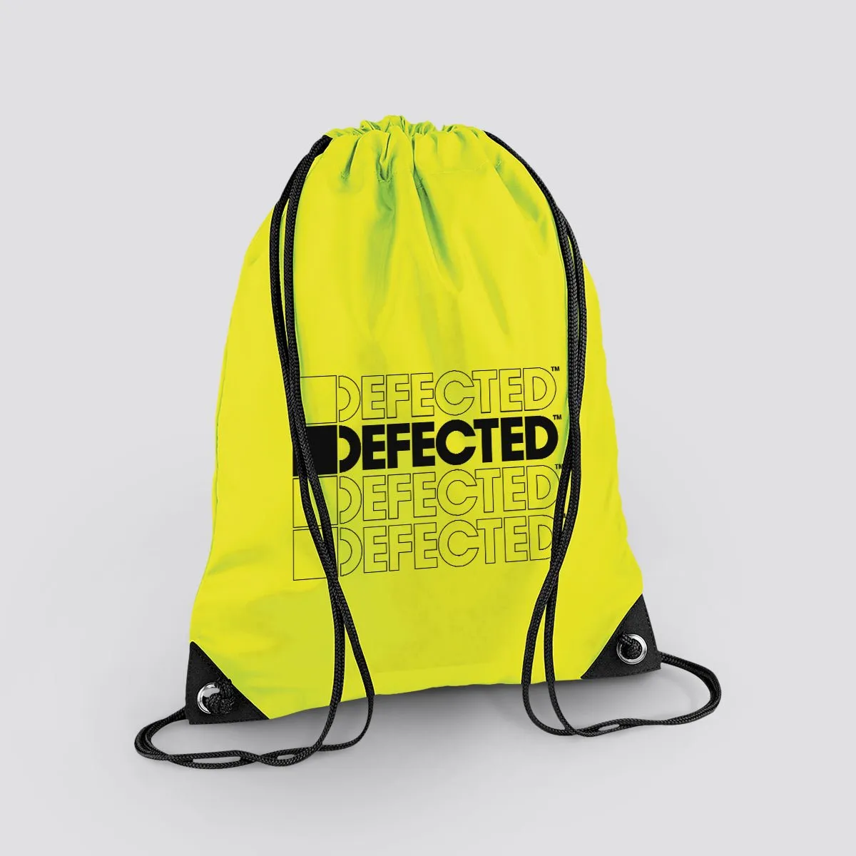 Defected Stacked Logo Gymsac