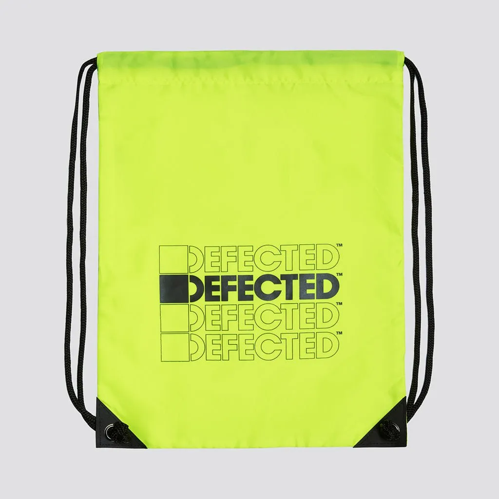 Defected Stacked Logo Gymsac