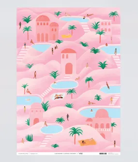  Desert Oasis  Gift Wrap