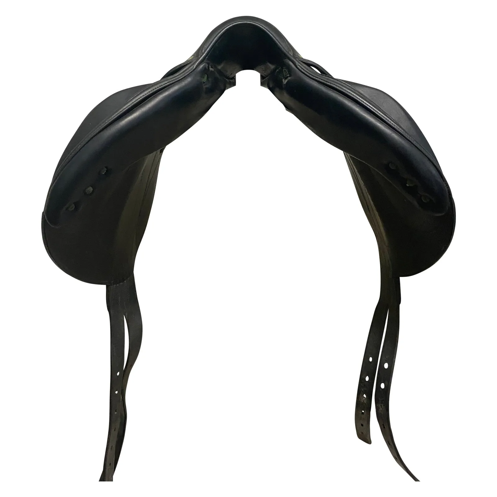 Devoucoux 2010 Chiberta Monoflap Saddle in Black - 17.5 - 1 Flap