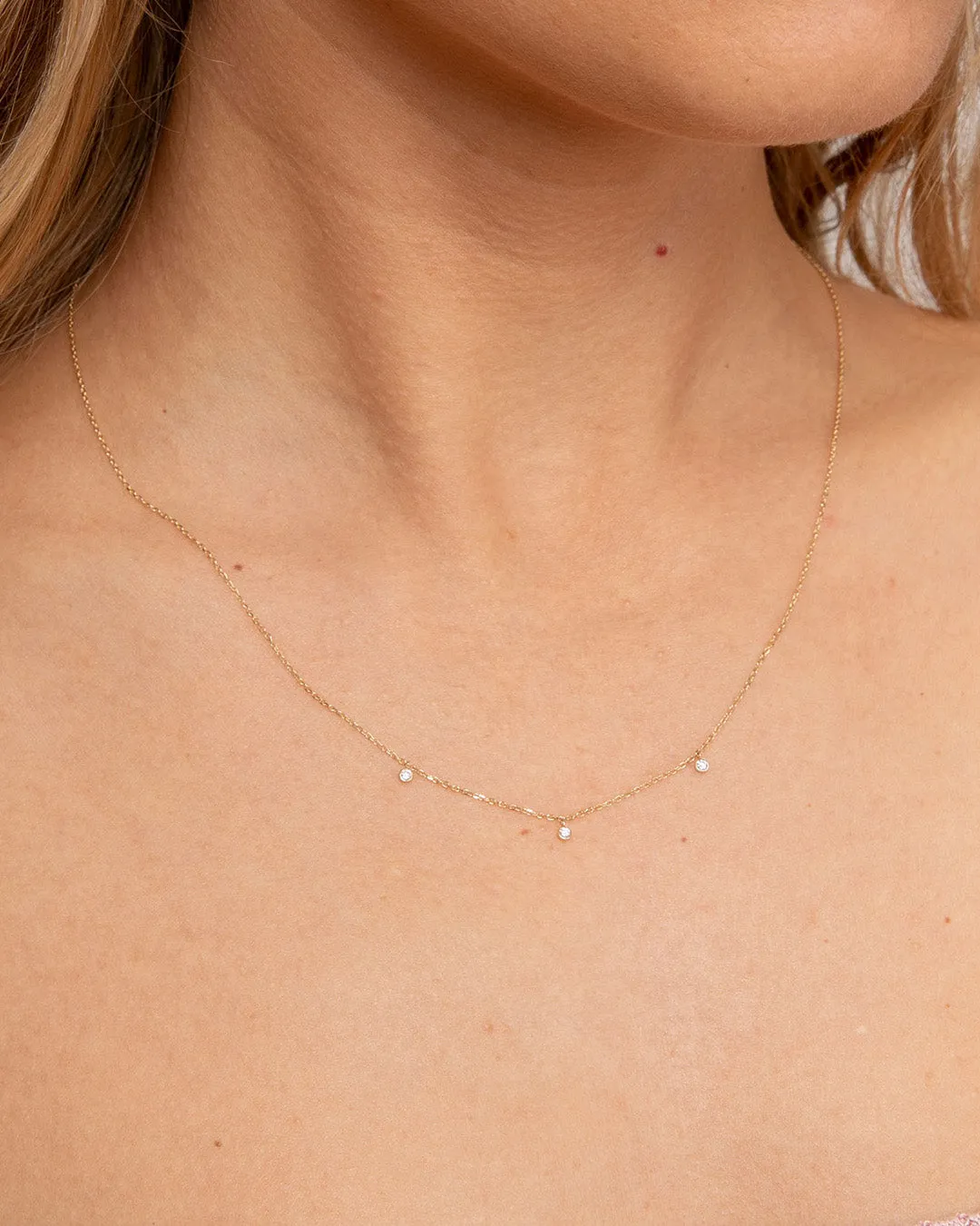 Diamond Trio Necklace