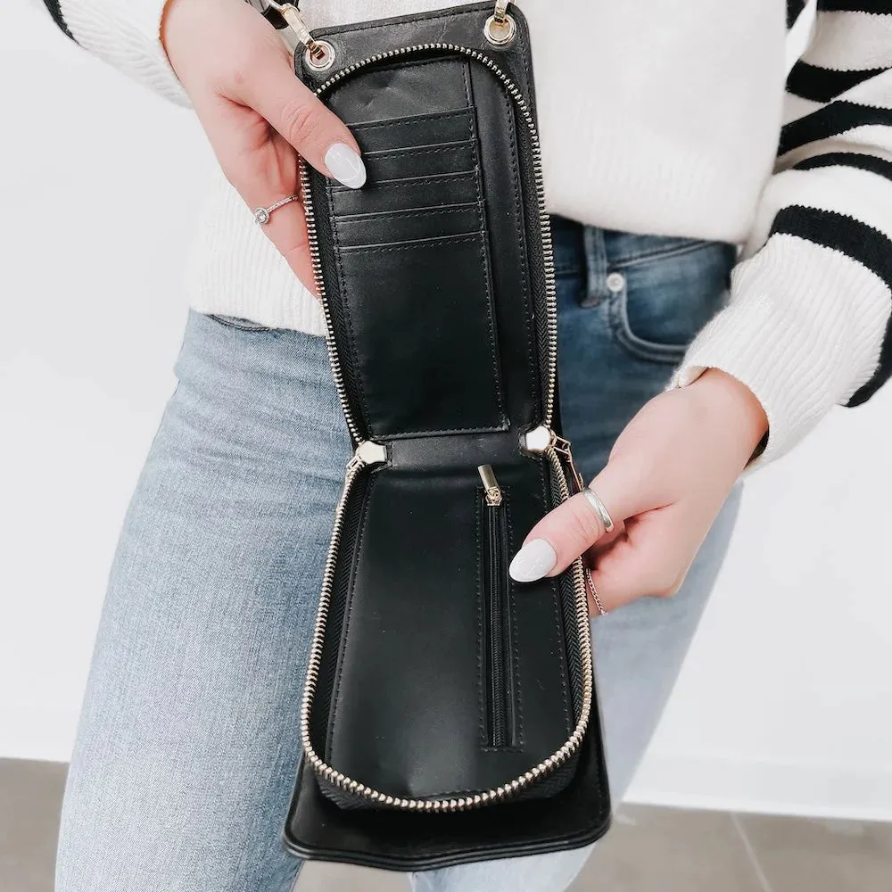 Double Duty Phone Bag - Black