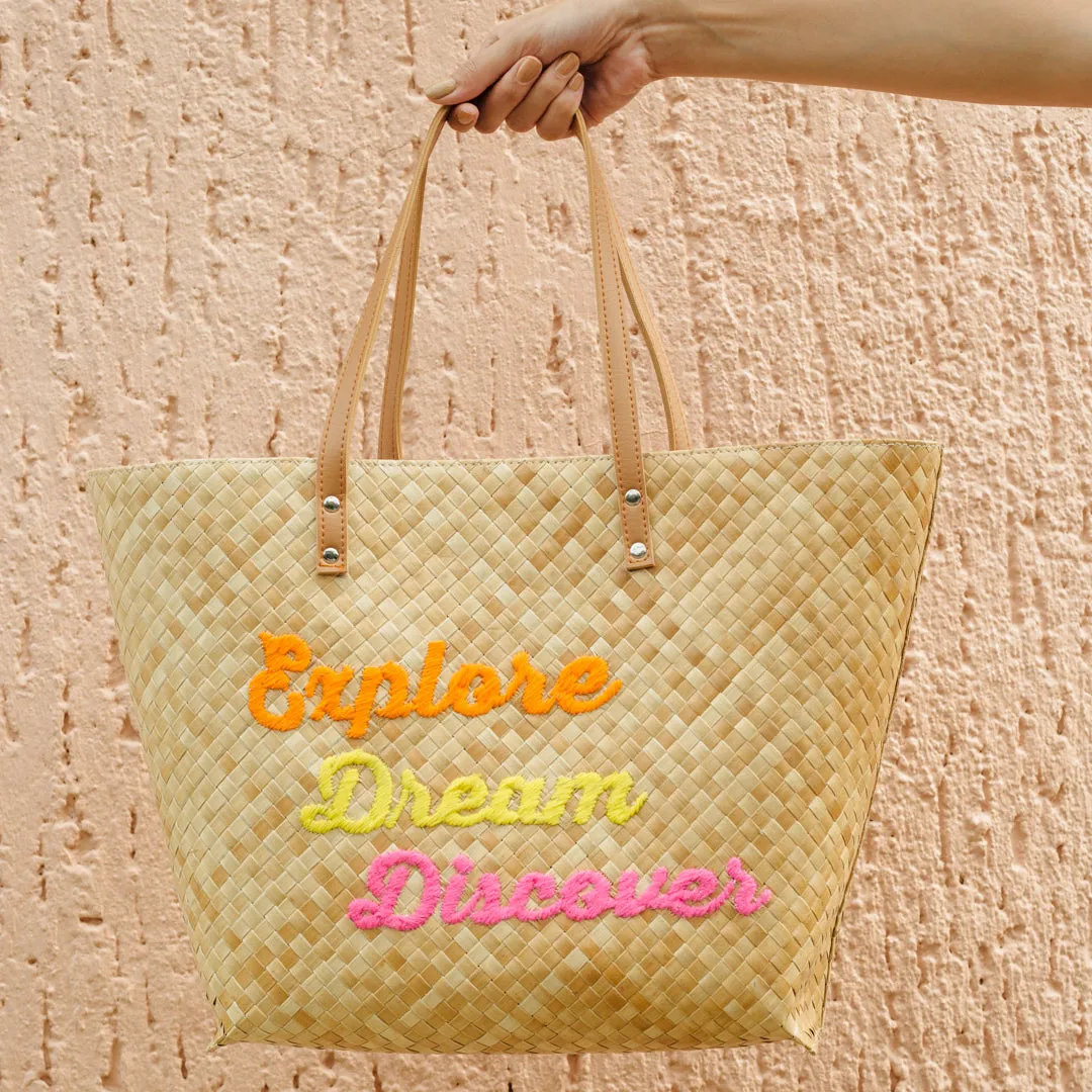 Explore Dream Discover Tote