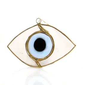 Eye Capiz Shell Ornament