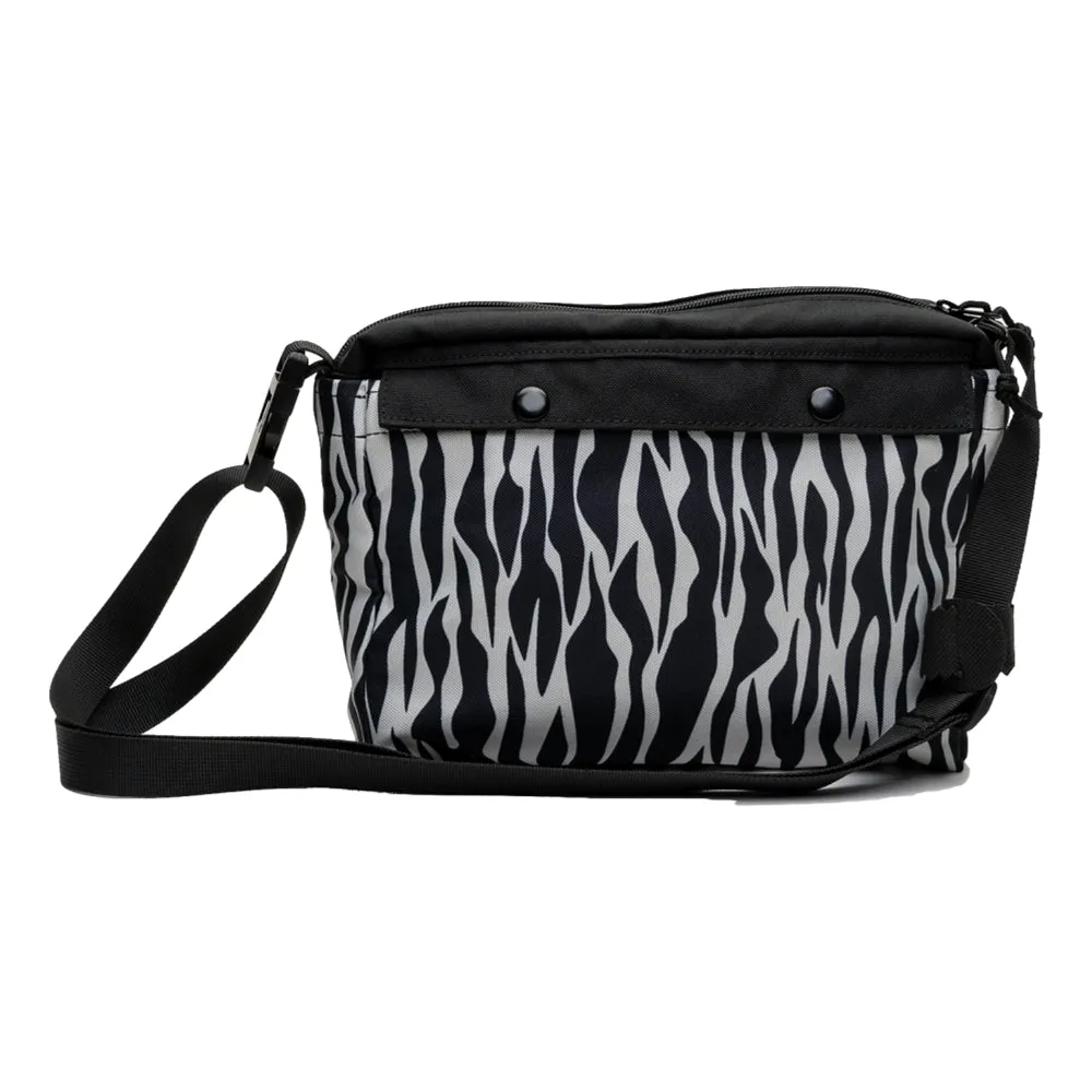 FAIRFAX TIGER STRIPE 2 WAY MESSENGER TOTE-TIGER STR WHITE