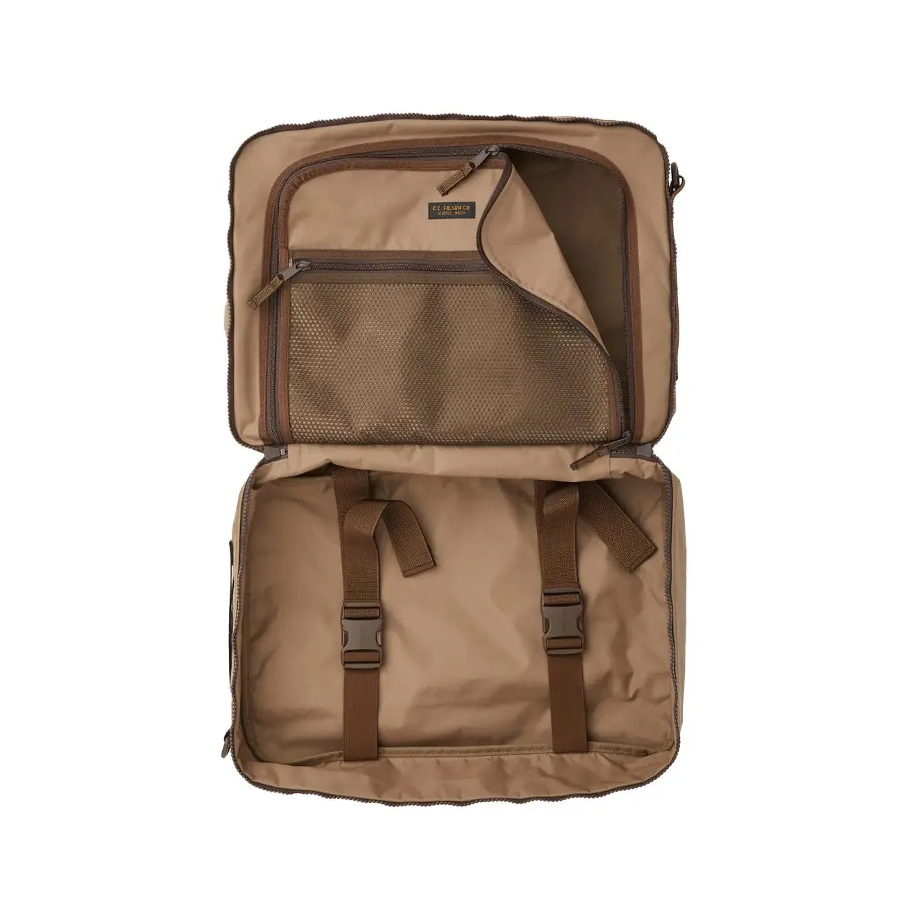 Filson Ripstop Nylon Pullman Field Tan