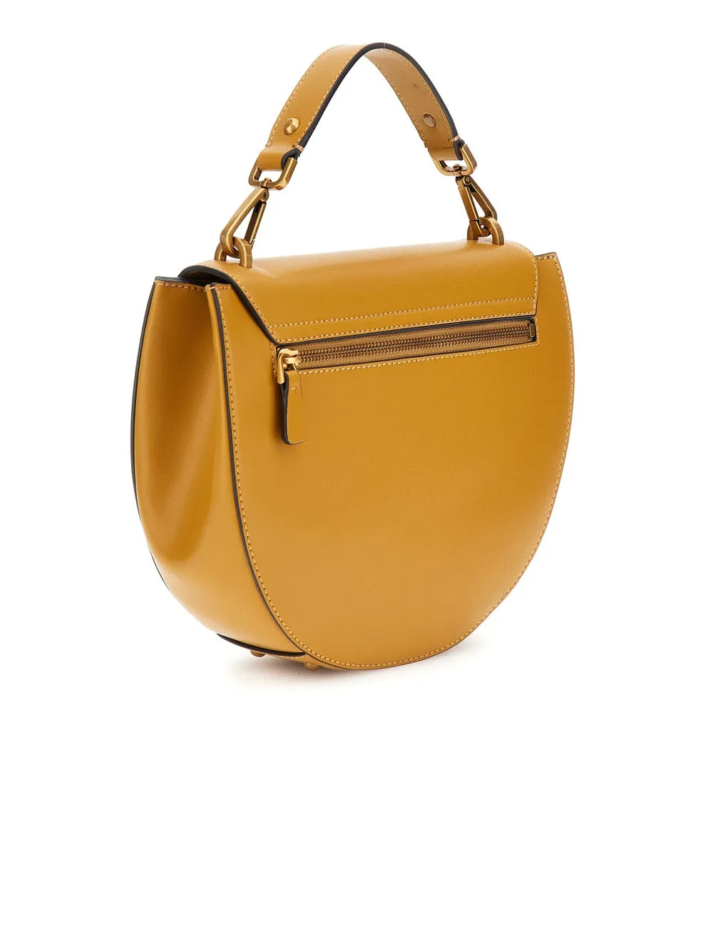 Fleet Flap Saddle Bag - Mustard