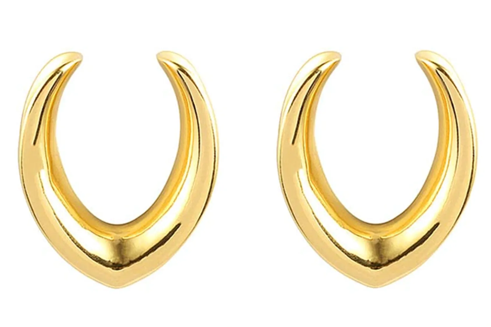 Golden V-Shaped Saddle Hangers