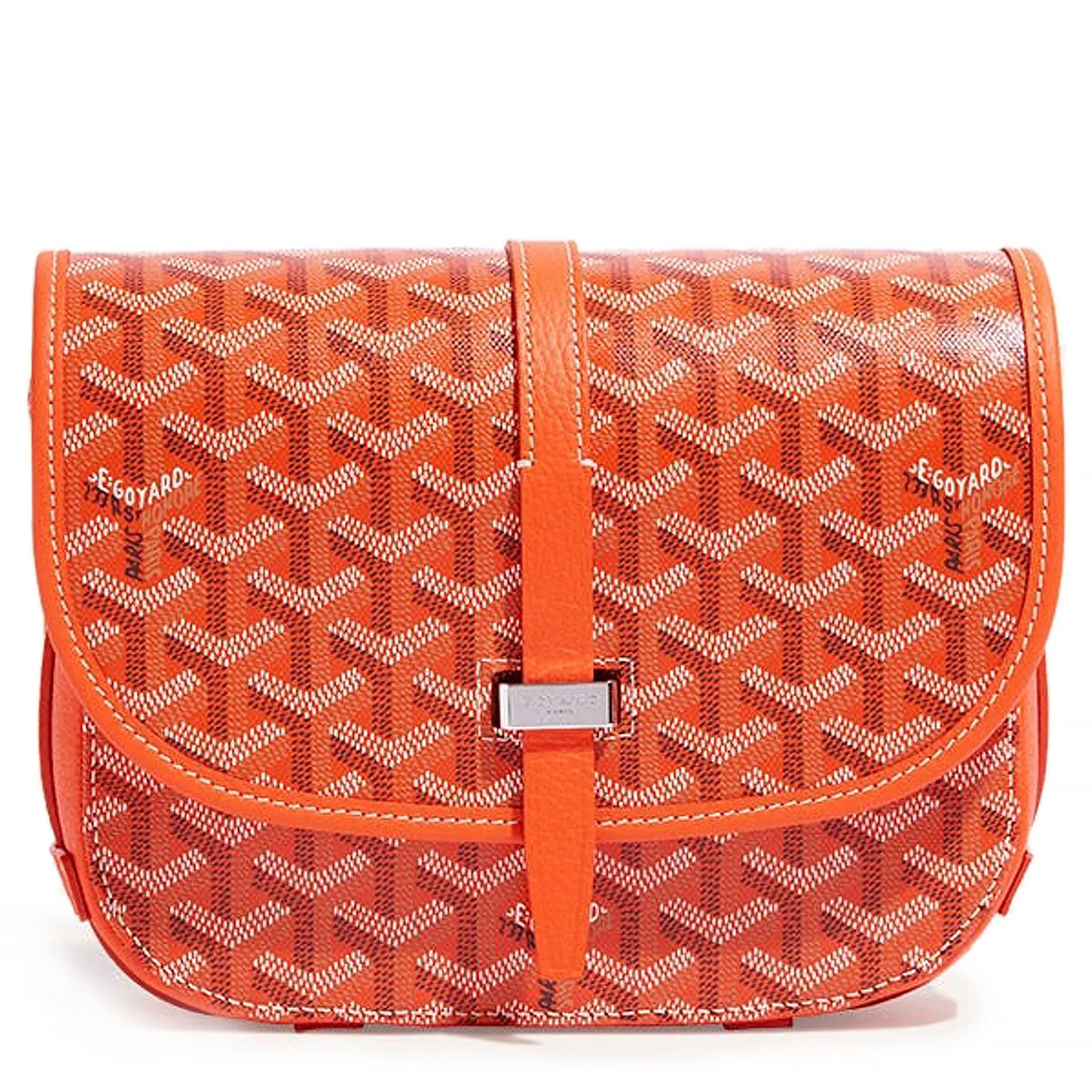 Goyard Goyardine Belvedere II Orange PM Messenger Bag