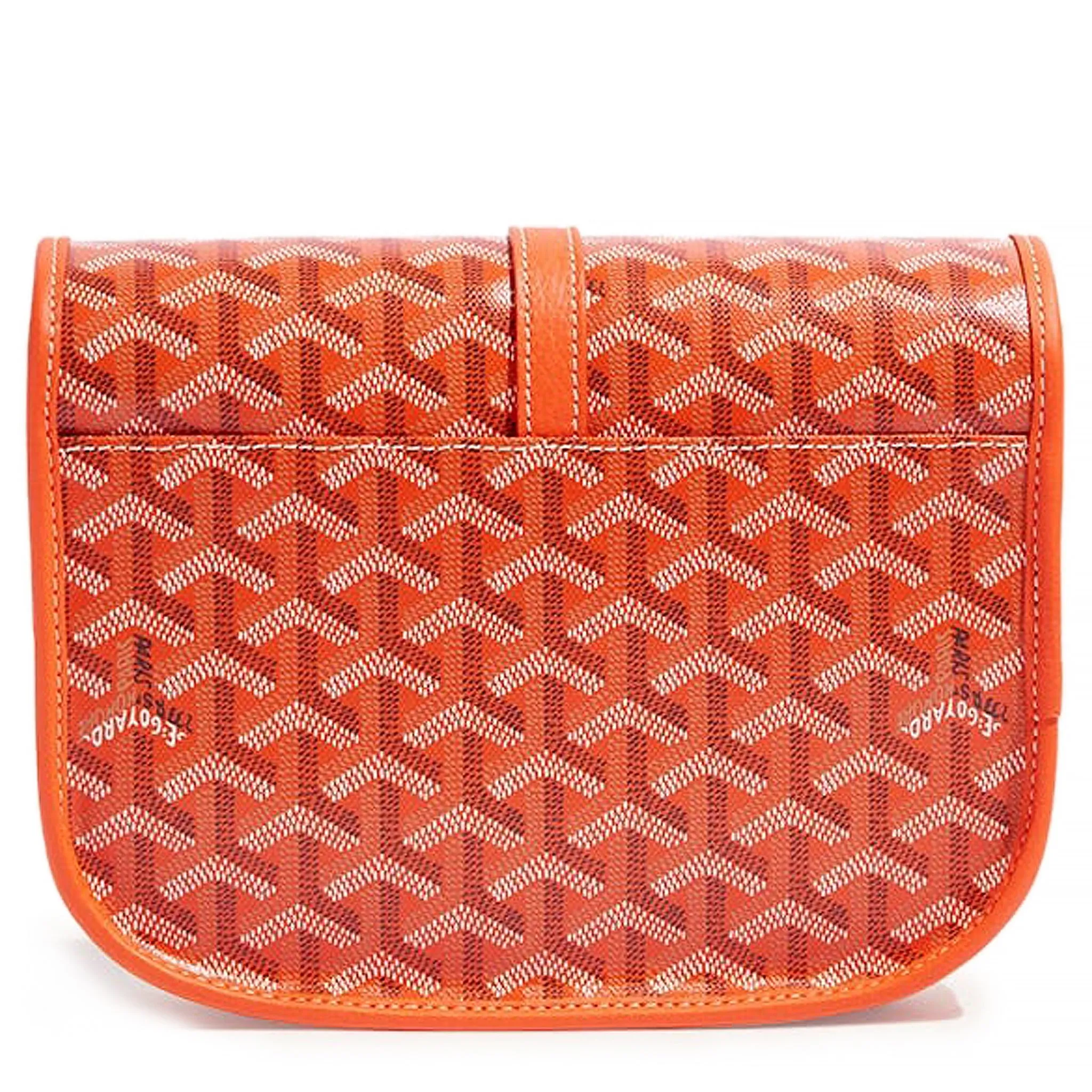 Goyard Goyardine Belvedere II Orange PM Messenger Bag