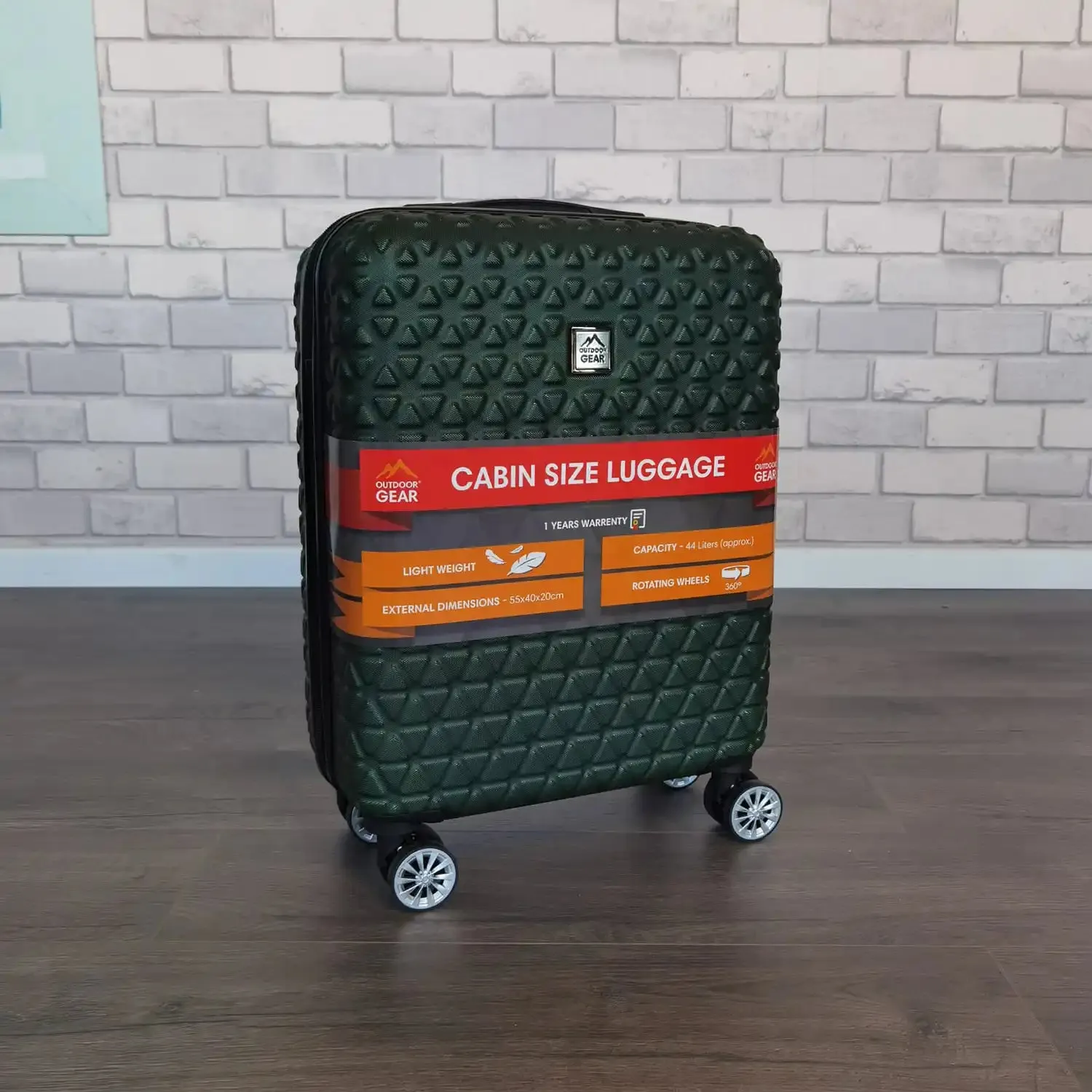 Hard Shell Cabin Case - Green