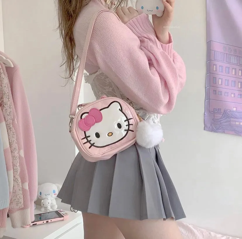 “HELLO KITTY” CUTE PU SHOULDER BAG BY90108