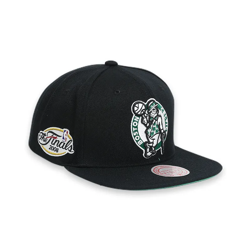 [HHSS2976-BCEYYPPPBLC] Boston Celtics The Final Black Men's Snapback