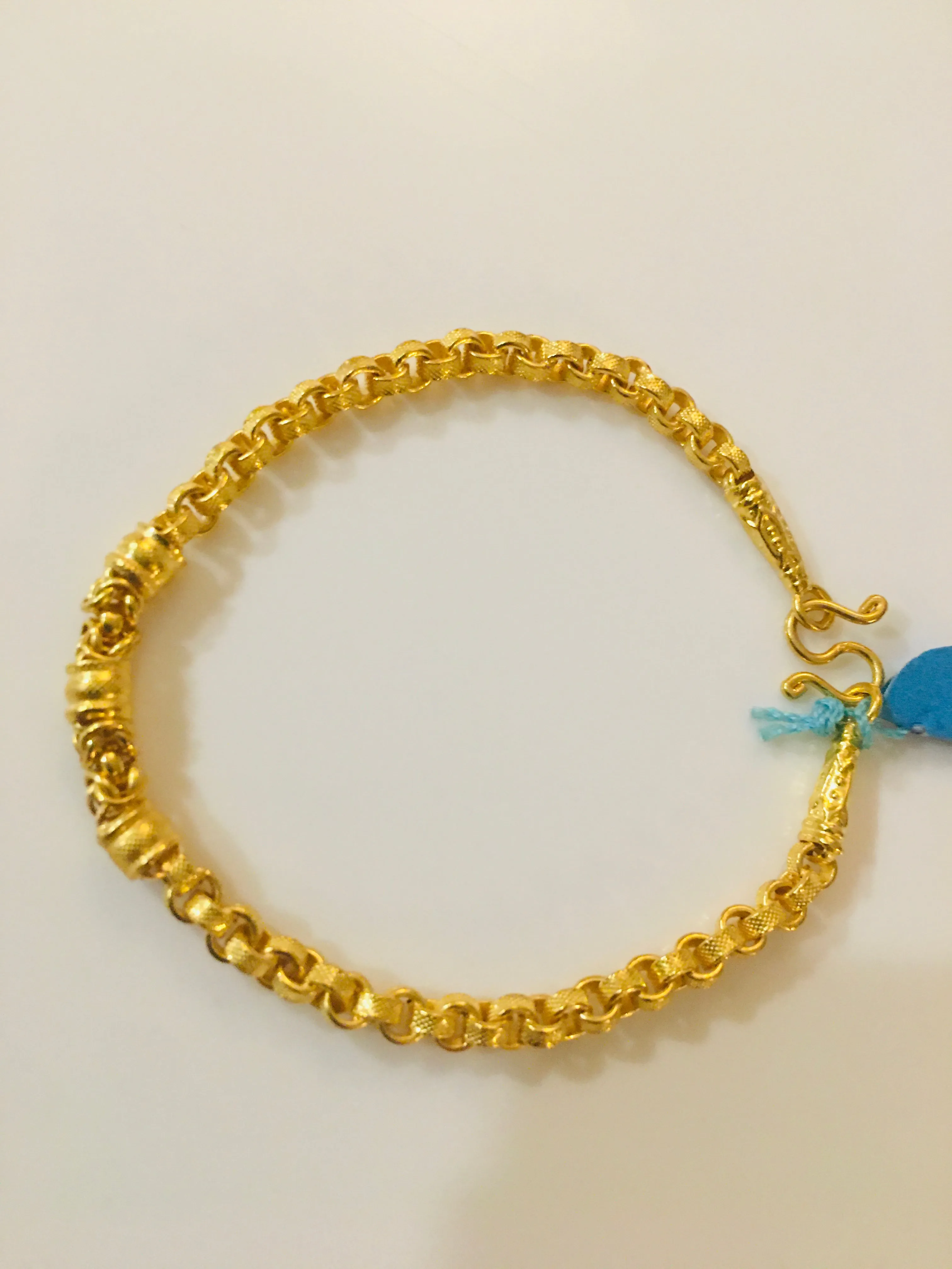 Item no. SP1042 Bangkok  6.5” long New bracelet 4g.