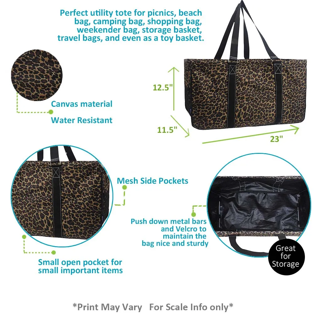 Leopard Print NGIL Utility Bag