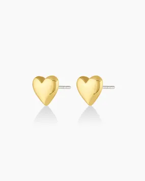 Lou Heart Studs