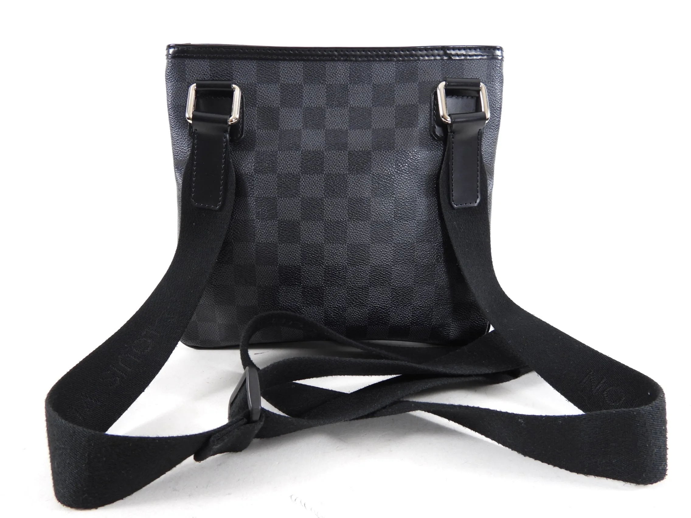 Louis Vuitton Damier Graphite Bosphore Crossbody Messenger Bag