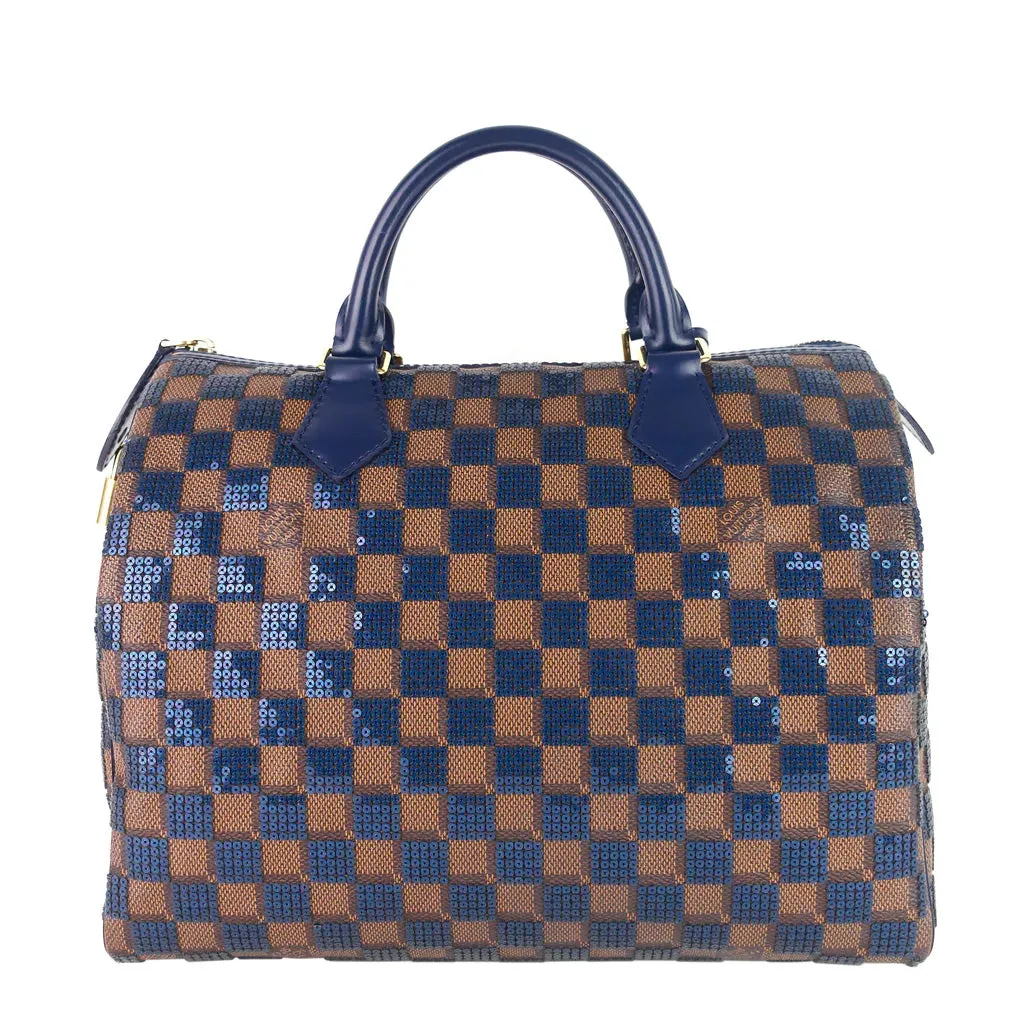 Louis Vuitton Prefall 2013 Speedy 30 Damier Paillettes Canvas Boston Bag