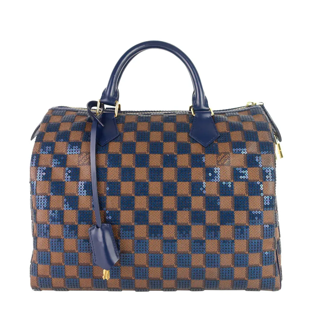 Louis Vuitton Prefall 2013 Speedy 30 Damier Paillettes Canvas Boston Bag