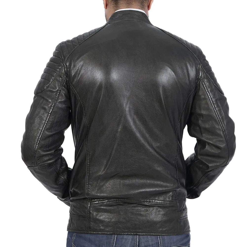 Marquez Black Leather Jacket