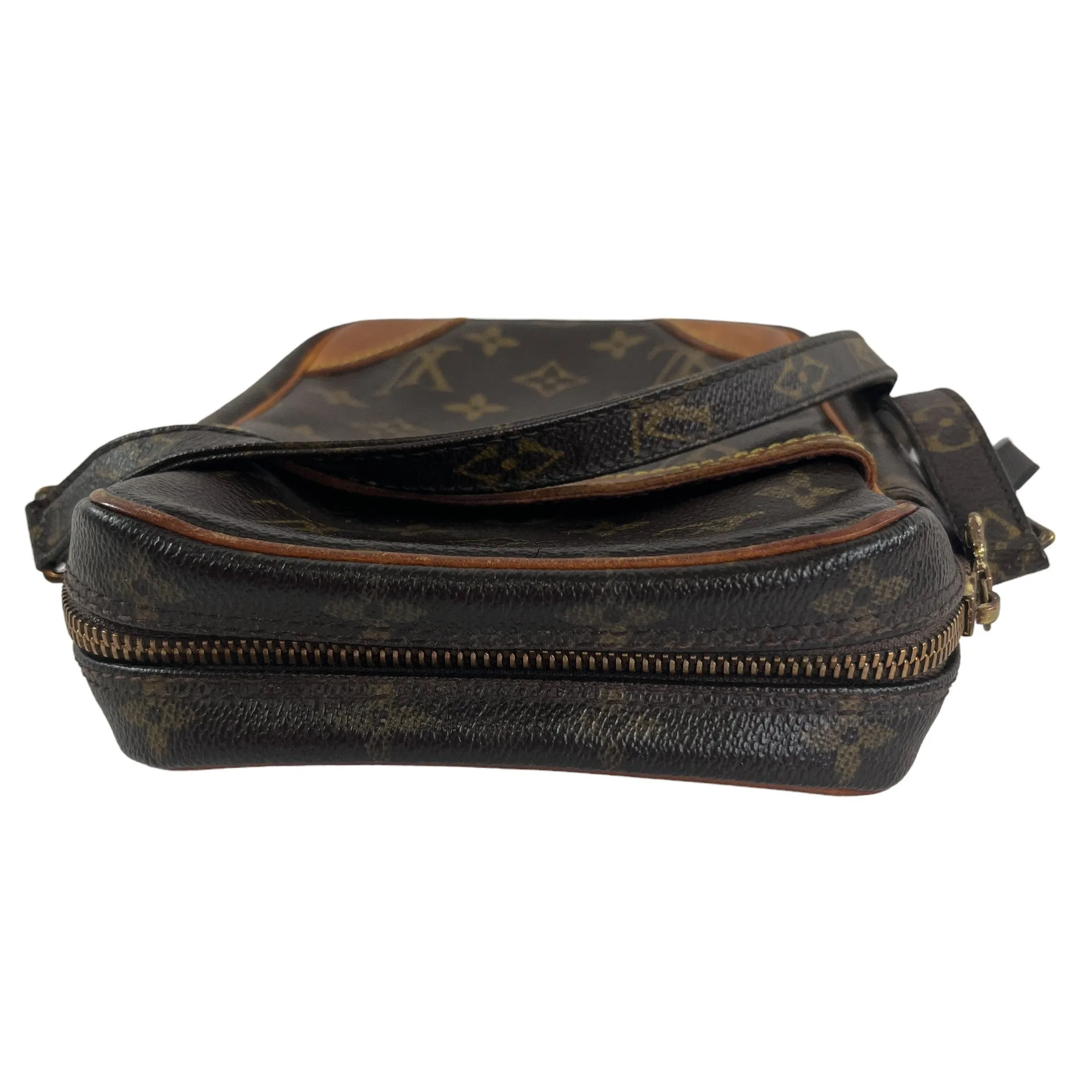 Men's Monogram Messenger Bag Brown