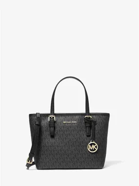 Michael Kors Jet Set Travel Extra-Small Logo Top-Zip Tote Bag