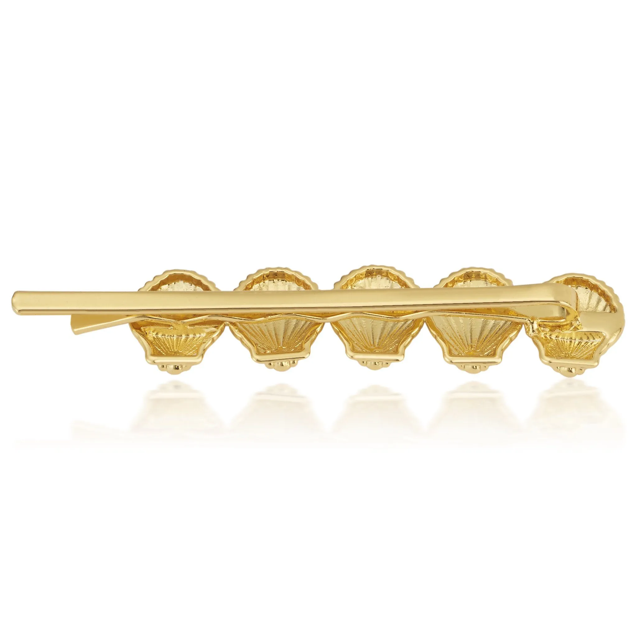 Multi Sunrise Shell Bobby Pin Set